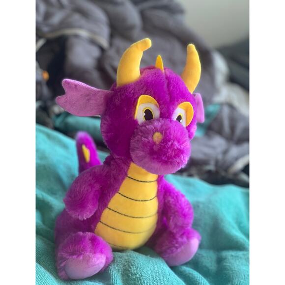 BJ TOYS Purple Spyro Dragon with Horns - Picture 15 of 16